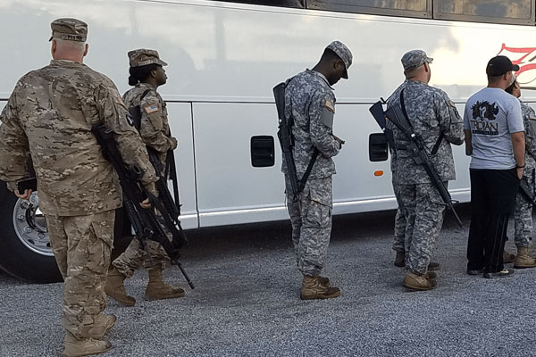 Government and Military Bus Rentals